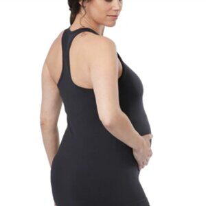 Reebok Black Seamless Maternity Tank Top - S